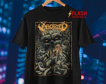 Aborted T Shirt - Death Metal Band Music Fan Merch Shirt - Sweatshirts Hoodie