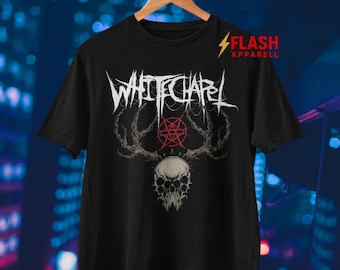 Whitechapel T-shirt - Whitechapel Band T-shirt - Metal Music Merch T-shirt - Retro 90-tals T-shirt Hoodie