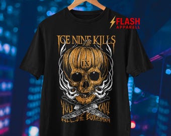 Ice Nine Kills Pumpkin Skull T-shirt | Limited Unisex T-shirt
