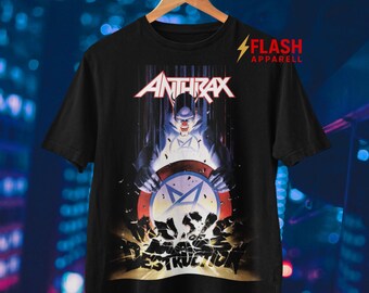 Anthrax T-Shirt - Metal Music Shirt - Bring The Noise - Spreading The Disease Shirt - Anthrax Merch - Unisex Rocker Clothing