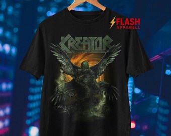 Kreator T-shirt - Metalmusik T-shirt - State Of Unrest - Violent Revolution T-shirt - Kreator Merch - Unisex Rockerkläder