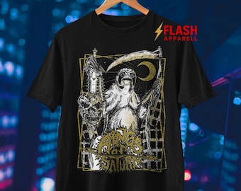 Rings of Saturn T-shirt - Rings of Saturn Metal Band, Heavy Metal-kläder för Tech - Death & Aliencore-fans Deathcore-tröja