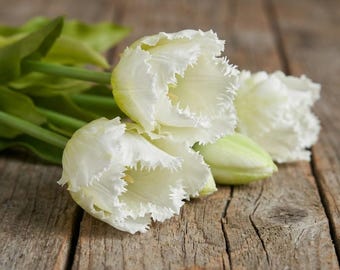 Real Touch Latex Tulips – Luxury Faux Flowers for Wedding Decor, Vase Arrangement & Home Styling