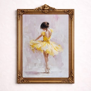 Yellow Ballet Dress - Etsy