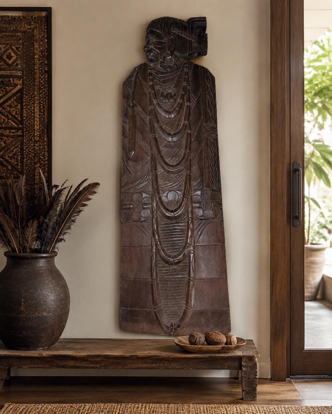 Folk carved relief - Etsy 日本