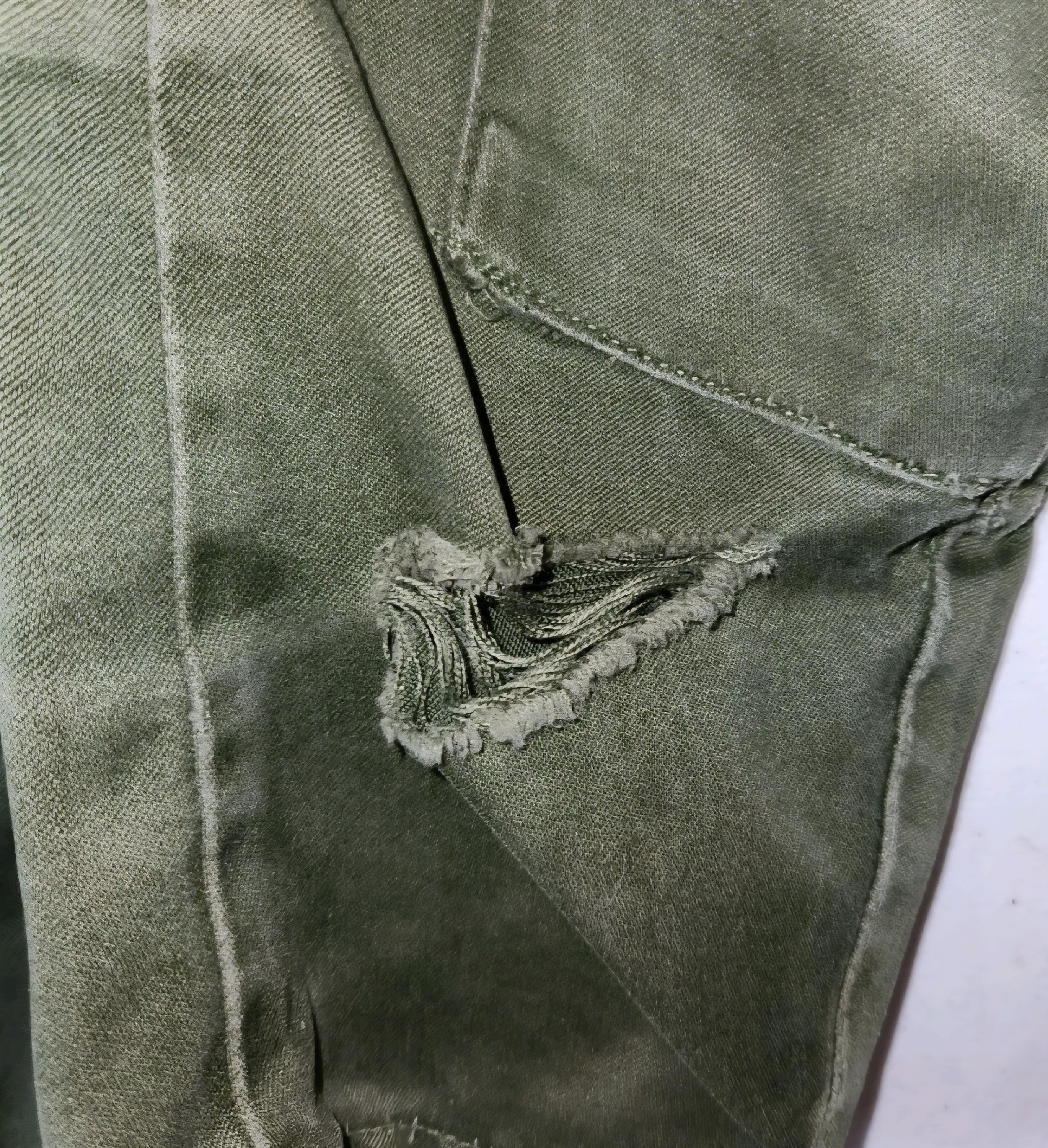 1962 Swedish Army M59 Field Jacket Medium | Olive Green Beavertail