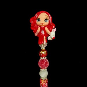 Handmade Jessica Rabbit Inspired Bling Pen - Etsy