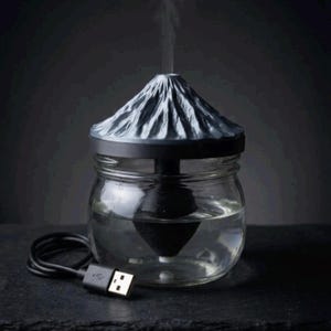 Ultrasonic Diffuser for Glass Jar | 3D Print File | Unique Home Decor