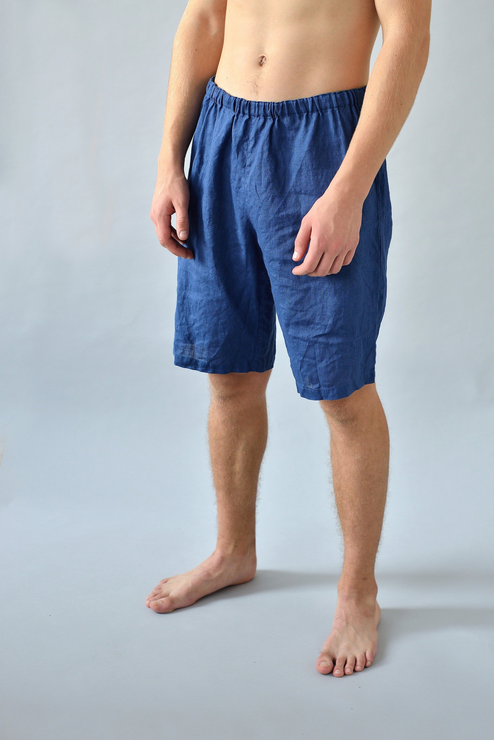 Linen Sleep Shorts Mens/ Mens Underwear Linen/ Flax Shorts Etsy