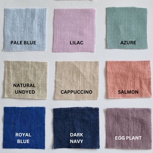 Lightweight linen colors