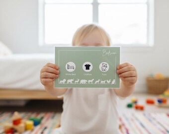 Afdrukbare taakkaarten voor kinderen