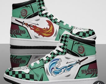 Demon Slayer Sneakers Unisex – Personalisierte Anime-Sneakers – Weltweiter Versand