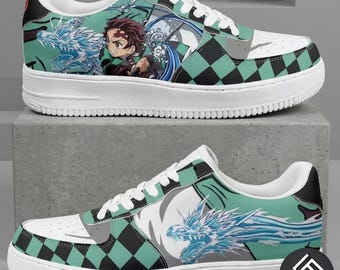 Demon Slayer Limited Edition Unisex-Sneaker – Individuell gestaltete Anime-Sneaker – Weltweiter Versand