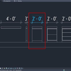 Parametric Revit Drawer – Lower Cabinet Family, Enscape Ready