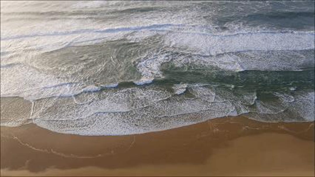 Ocean Waves Live Wallpaper - Beach Video Background - Relaxing Loop