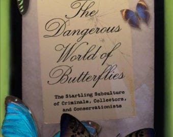 危険な蝶の世界 - ハードカバー本 - Etsyベストプライス！魅力的な生物学と動物密売の伝記！
