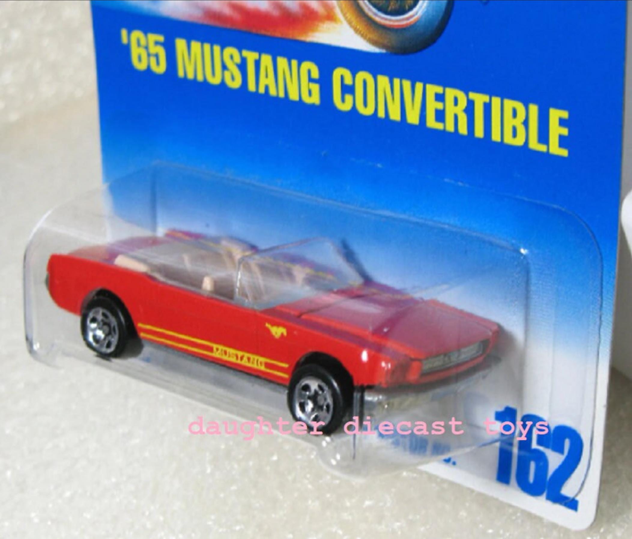 Hachette 1/24 – 1965 Ford Mustang Convertible Blanche – Diecast HT4822