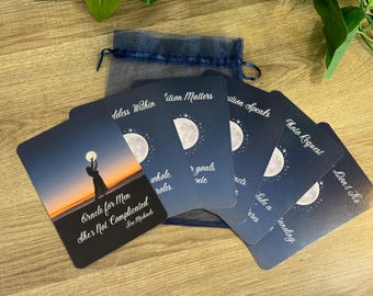 Oracle for Men “She’s Not Complicated” | 64 Card Oracle Deck | Relationship Clarity & Communication Insight Oracle Deck