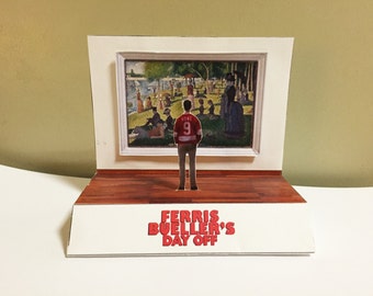 Ferris Bueller's Day off Movie Scene Poster 12" X 24" Museum High