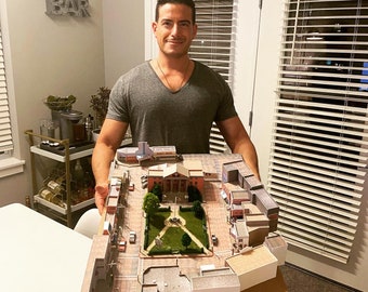 Diorama "Regreso al futuro" de Hill Valley (Versión II)