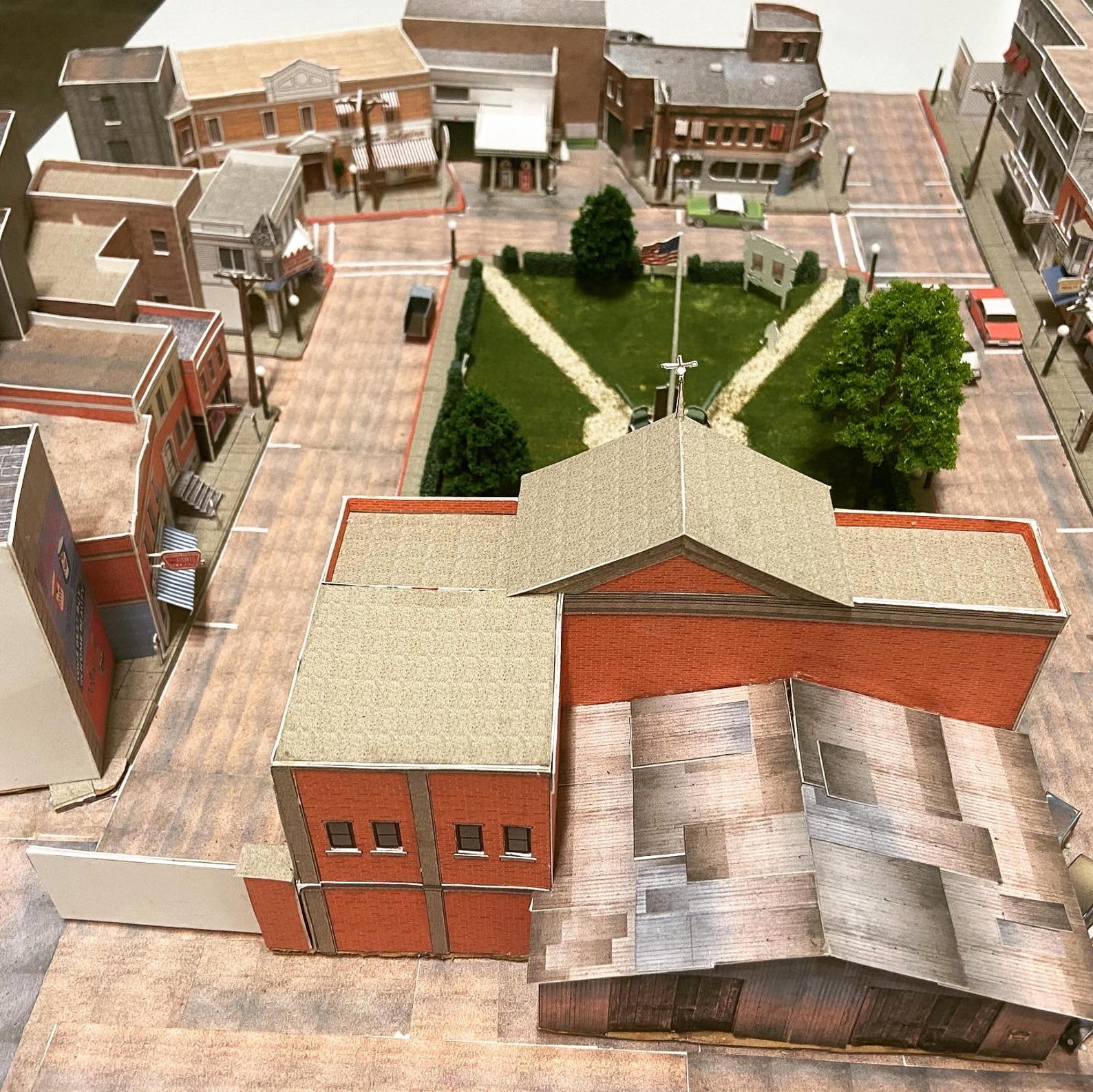 Hill Valley back To The Future Diorama version II Etsy hill-valley-back-to-the-future-diorama-version-ii-etsy