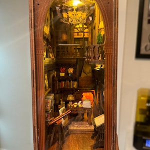 Book Nook Library Diorama #2