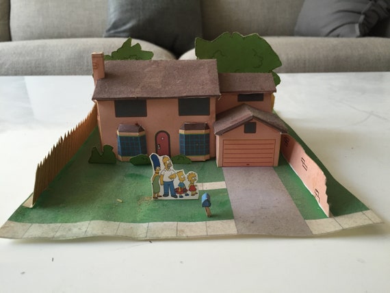 ザ・シンプソンズ」ジオラマの家 - Etsy 日本