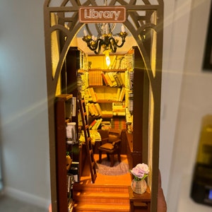 Book Nook Library Diorama #1