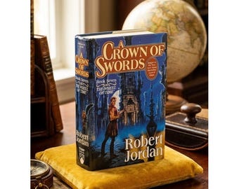 ROBERT JORDAN - Crown of Swords - 1997 Paperback - Wheel of Time 7