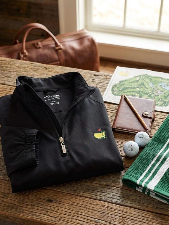 Authentic Masters Tournament Tech Performance 1/4… - image 1