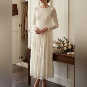 thirty/thirty brown dress Hepburn Dress in Burnt Orange – Shibumi main image 0