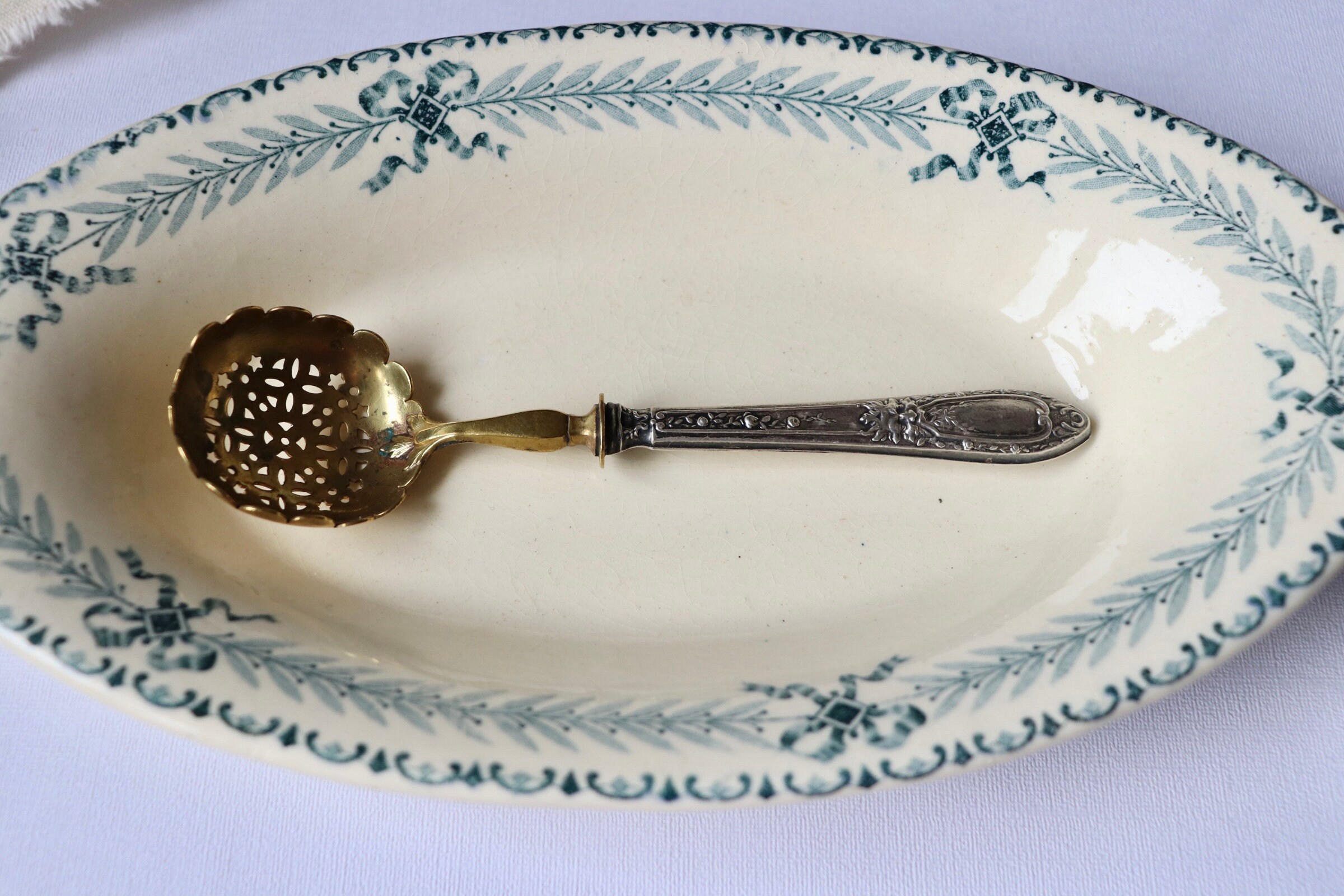 Antique French Sugar Spoon
