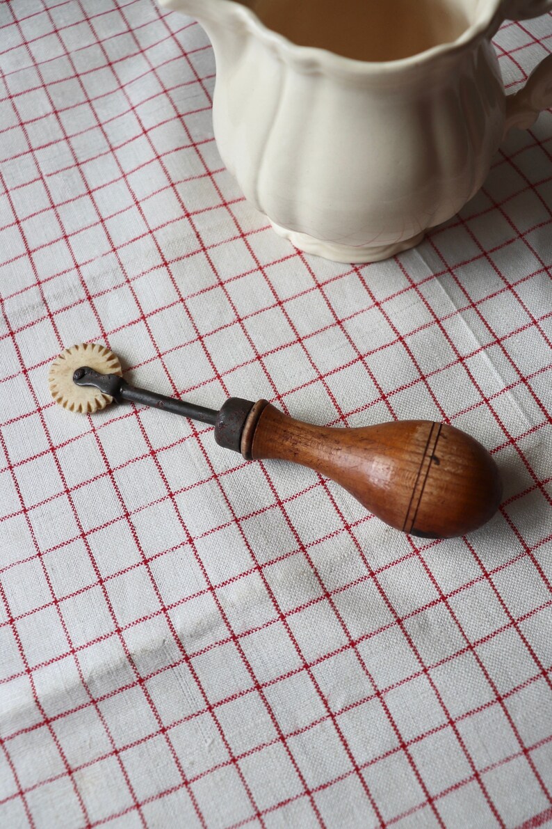 Antique French Pie Pastry Crimper Etsy