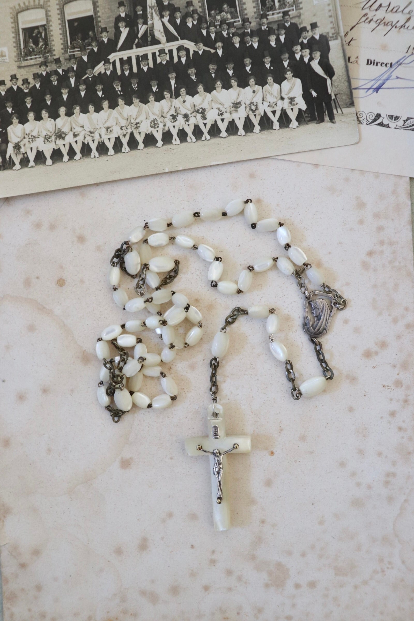 1800's Napoleon French Rosary Mop
