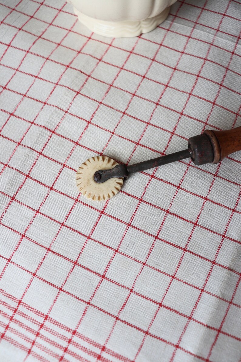 Antique French Pie Pastry Crimper Etsy