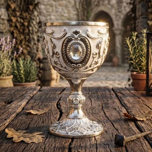 希少 ヴィンテージゴブレット 真鍮 ウサギ イヌ グラス カップ Antique goblet - Etsy 日本