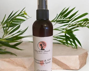 Spray de tratamiento con romero y aloe vera