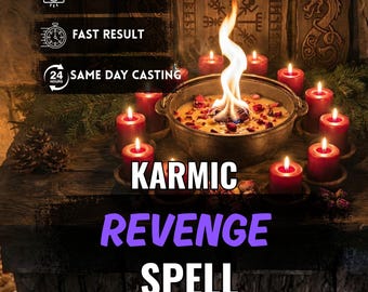 Strong Karmic Revenge Spell Same Day, Return To Sender, Make Them Regret & Apologize