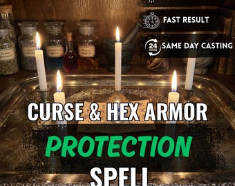 Strong Protection Spell Same Day Cast, Return To sender, Hex Removal, Break Curse & Bad Energy