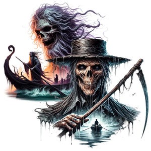 Charon PNG Clipart - 30 transparente PNG Hintergrundbilder (Digitaler Download)