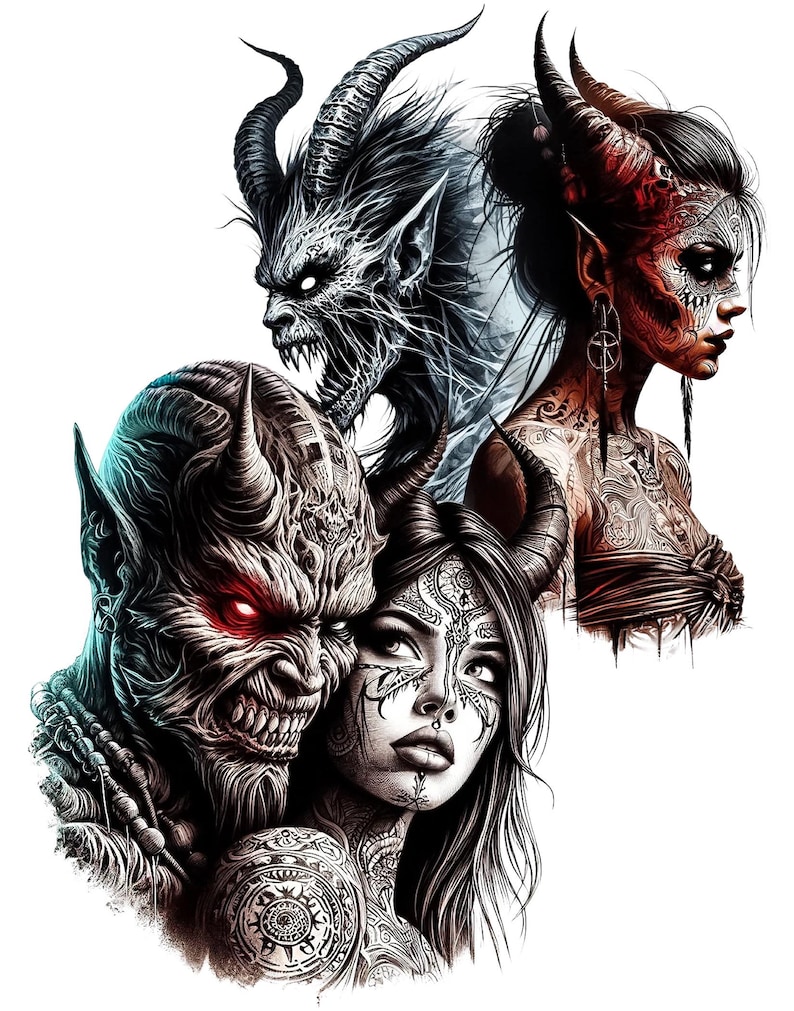 Mythical Creatures PNG, Demon PNG, Mysticism Digital - 26 PNG ...