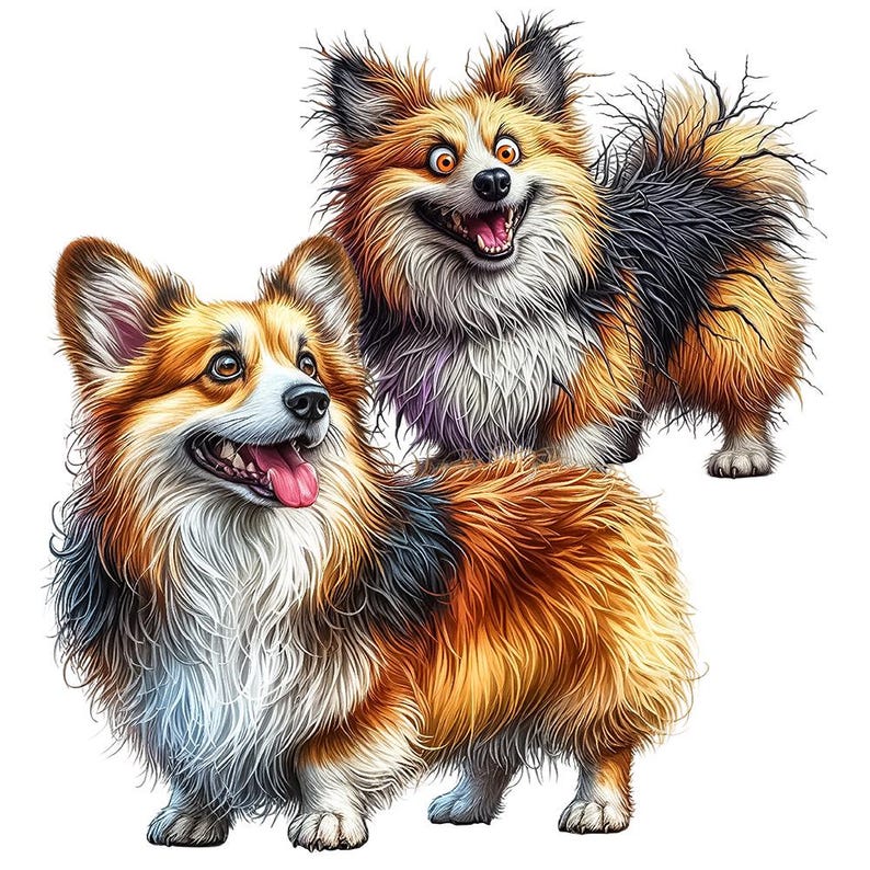 Corgi Clipart – 30 PNG Transparent Backgrounds, Cute Corgi Dog ...