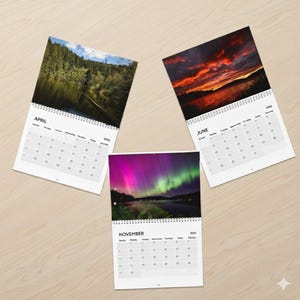 Whatcom County Landschaft 2026 Wandkalender | Monatliche Fotokunst