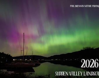 Calendario fotografico paesaggistico 2026 / Sudden Valley, Washington