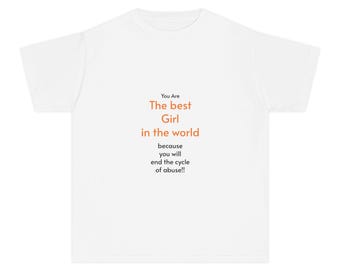 Camiseta juvenil de peso medio