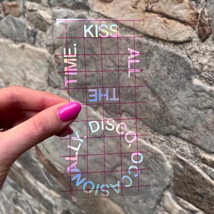 Harry Styles holographic sticker