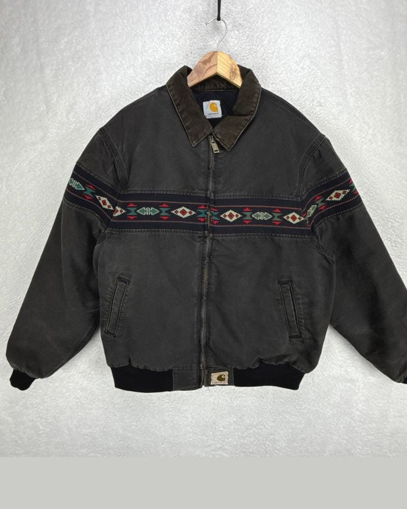 ぽ*り様 リーバイスサンタフェジャケット カーハートのデザイン 希少