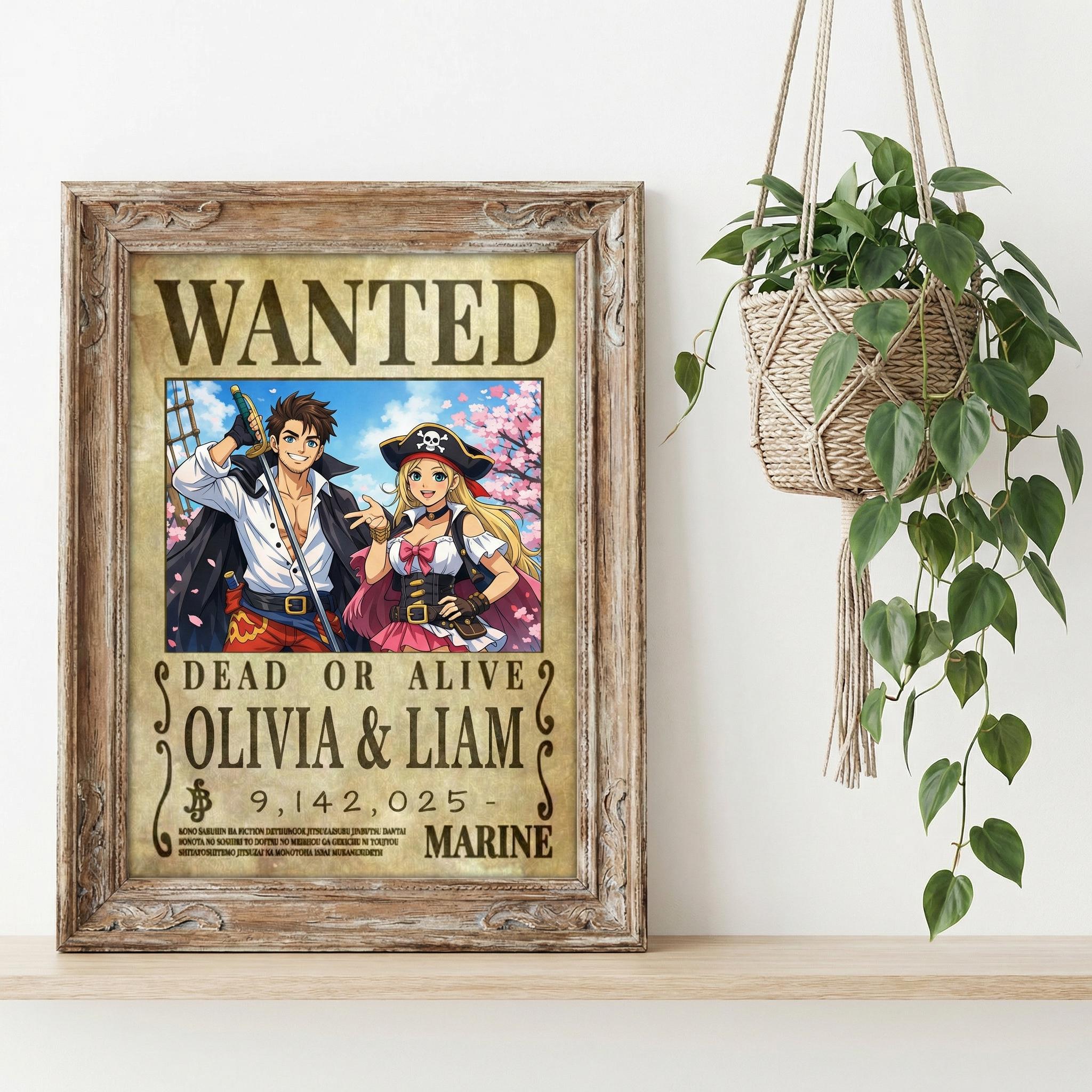 One piece wanted poster - Etsy 日本