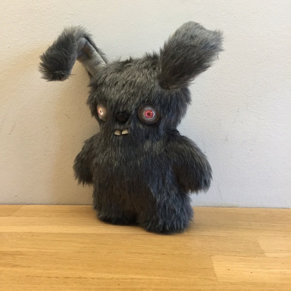 Rabbit - Handmade and OOAK - Uncanny Creature /Ready to ship/ Quirky Uncanny Scary Creepy Cute