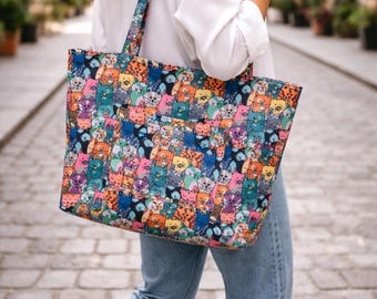 Tote Bag Sewing Pattern - Summer Bag Big Size Pdf - Instant Download